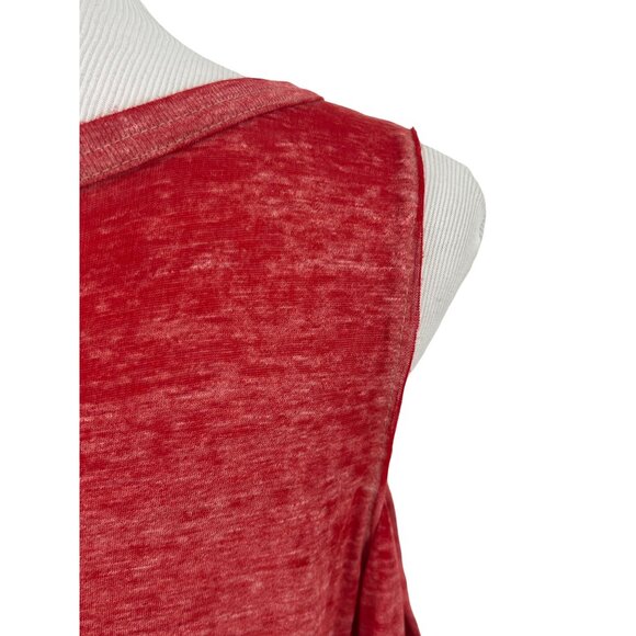 NWT Free People Casual Cold Shoulder Side Slits Relaxed Boho Jersey Maxi Dress - Picture 11 of 16